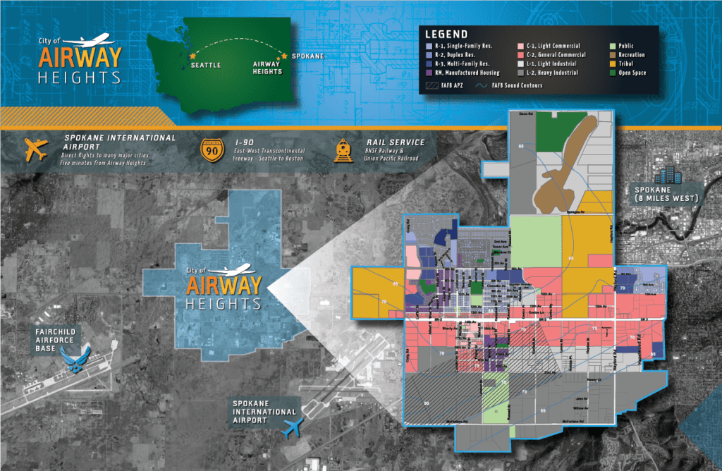 Airway Heights Opportunity Zone preview of its PDF.