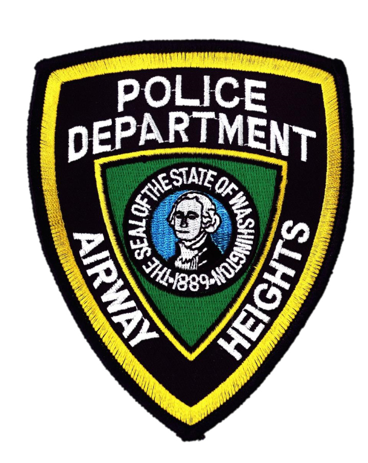 Police Department Patch for Airway Heights.